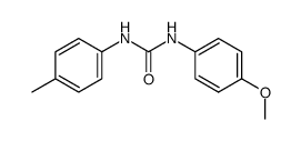 1-(4-methoxyphenyl)-3-(p-tolyl)urea Structure