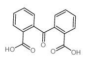 2-(2-carboxybenzoyl)benzoic acid结构式