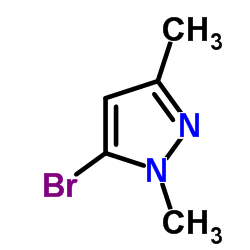 5-溴-1,3-二甲基-1H-吡唑结构式