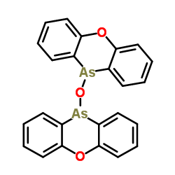 Bis(10-phenoxarsyl)oxide structure