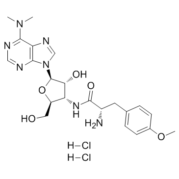 嘌呤霉素二盐酸盐结构式
