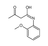 N-(2-methoxyphenyl)-3-oxobutanamide结构式