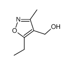 (5-ethyl-3-methyl-1,2-oxazol-4-yl)methanol结构式