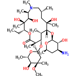 N',N'-二(去甲基)阿奇霉素结构式