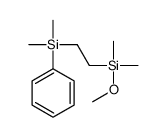2-[dimethyl(phenyl)silyl]ethyl-methoxy-dimethylsilane结构式