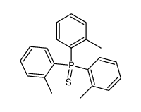 tri(o-tolyl)phosphine sulphide Structure