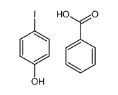benzoic acid,4-iodophenol结构式