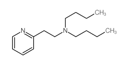 N-butyl-N-(2-pyridin-2-ylethyl)butan-1-amine结构式