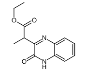 ETHYL 2-(3-OXO-3,4-DIHYDROQUINOXALIN-2-YL)PROPANOATE结构式
