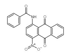 Benzamide,N-(9,10-dihydro-4-nitro-9,10-dioxo-1-anthracenyl)-结构式