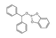 2-benzhydryloxy-1,3,2-benzodioxaphosphole Structure