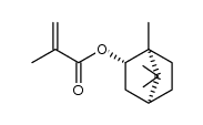 聚(异冰片基丙烯酸甲酯)结构式