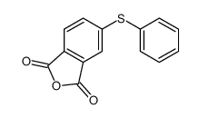 5-phenylsulfanyl-2-benzofuran-1,3-dione Structure