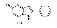 2-苯基-吡唑并[1,5-a]嘧啶-5,7-二醇结构式
