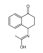 N-(1,2,3,4-四氢-4-氧代-1-萘)-乙酰胺结构式