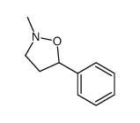 2-Methyl-5-phenylisoxazolidine Structure