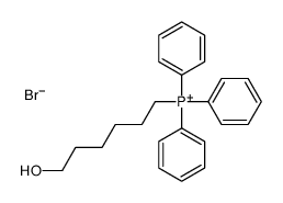 (6-Hydroxyhexyl)triphenylphosphonium bromide Structure