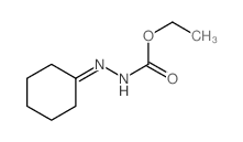ethyl N-(cyclohexylideneamino)carbamate结构式
