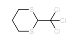 2-(trichloromethyl)-1,3-dithiane Structure