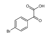 2-(4-bromophenyl)-2-oxoacetic acid Structure