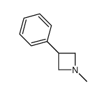 1-methyl-3-phenylazetidine结构式