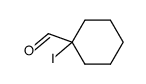 1-Iodo-2-cyclohexanecarbaldehyde Structure