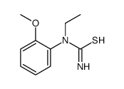 n-乙基-n-(2-甲氧基苯基)-硫脲结构式