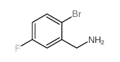 2-溴-5-氟苄胺结构式