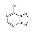 [1,2,5]噻二唑并[3,4-d]嘧啶-7(3H)-酮结构式