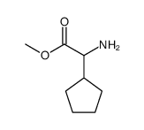 Cyclopentaneacetic acid, alpha-amino-, methyl ester (9CI)结构式