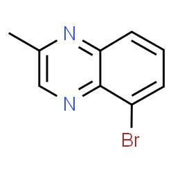 Quinoxaline, 5-bromo-2-methyl- structure