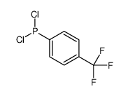 dichloro-[4-(trifluoromethyl)phenyl]phosphane结构式