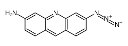 6-azidoacridin-3-amine Structure