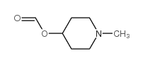 4-Piperidinol,1-methyl-,formate(ester)(9CI) Structure