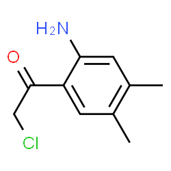 Ethanone,1-(2-amino-4,5-dimethylphenyl)-2-chloro- Structure