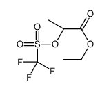 ETHYL (R)-2-(TRIFLUOROMETHYLSULFONYLOXY)PROPIONATE Structure