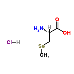 硒(甲基)硒代半胱氨酸盐酸盐结构式