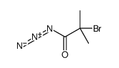 2-bromo-2-methylpropanoyl azide Structure