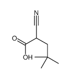 2-cyano-4,4-dimethylpentanoic acid Structure