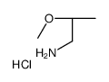 (S)-2-Methoxy-1-propanamine hydrochloride Structure