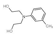 N,N-Dihydroxyethyl-m-toluidine structure