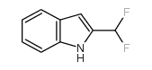 2-(二氟甲基)-1H-吲哚结构式