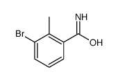 3-溴-2-甲基苯甲酰胺结构式