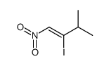 2-iodo-3-methyl-1-nitrobut-1-ene Structure