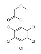 (2,3,4,5,6-pentachlorophenyl) 2-methoxyacetate Structure