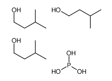 3-methylbutan-1-ol,phosphorous acid Structure