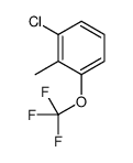 1-chloro-2-methyl-3-(trifluoromethoxy)benzene Structure