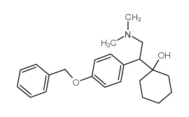1-[1-(4-Benzyloxyphenyl)-2-(dimethylamino)ethyl]cyclohexanol Structure