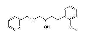 (S)-1-(benzyloxy)-4-(2-methoxyphenyl)butan-2-ol结构式