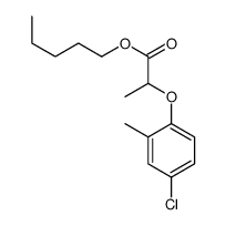 pentyl ()-2-(4-chloro-2-methylphenoxy)propionate Structure